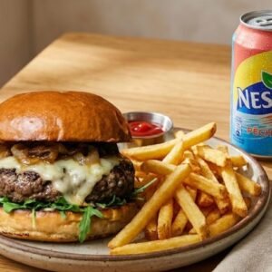 Menu Smashed Swiss-Burger 🇨🇭